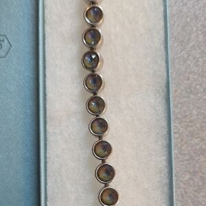 Touchstone Swavorski Crystal Iridescent Ice Bracelet